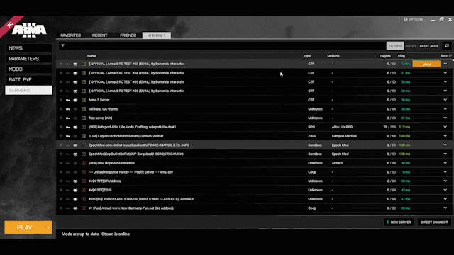 download steam id mods arma 3 servers