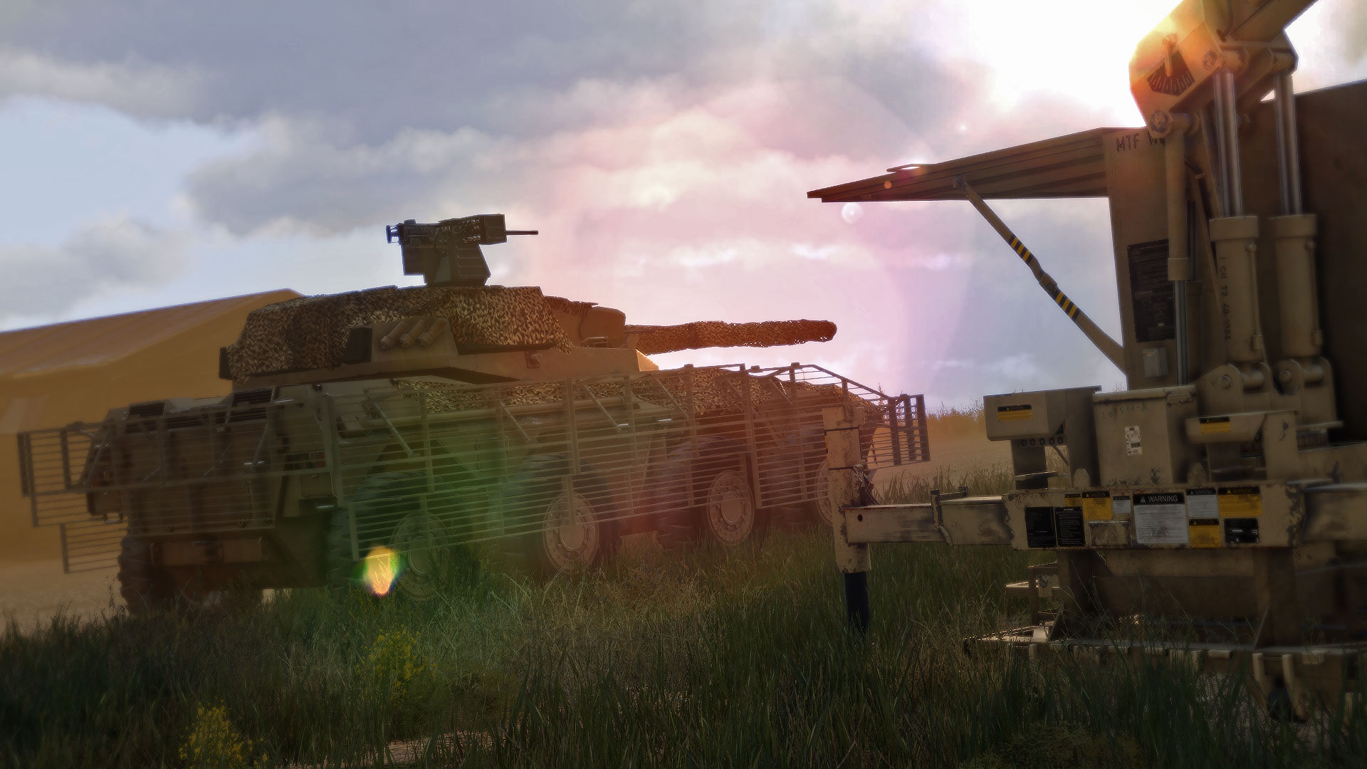 arma 3 ww2 tank battle