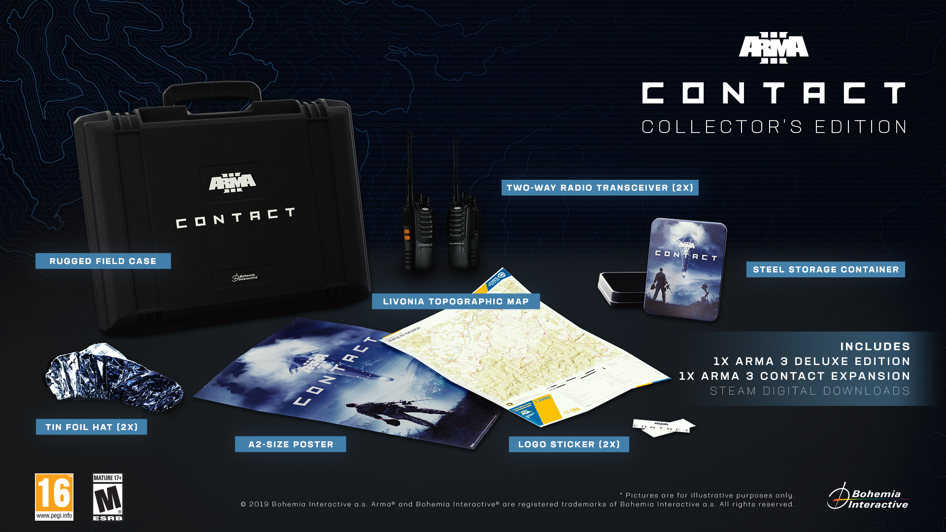 ARMA 3 CONTACT COLLECTOR'S EDITION – BOHEMIA INTERACTIVE